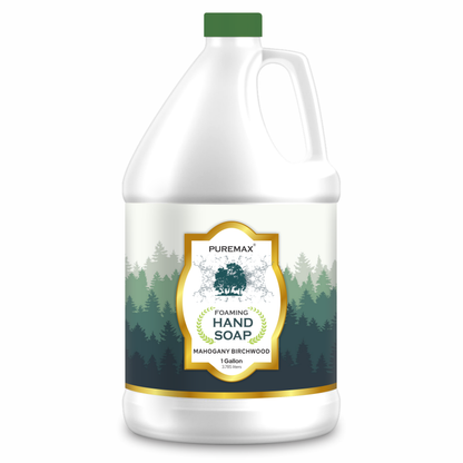 Puremax Mahogany Birchwood Foaming Hand Soap Refills 1 Gallon