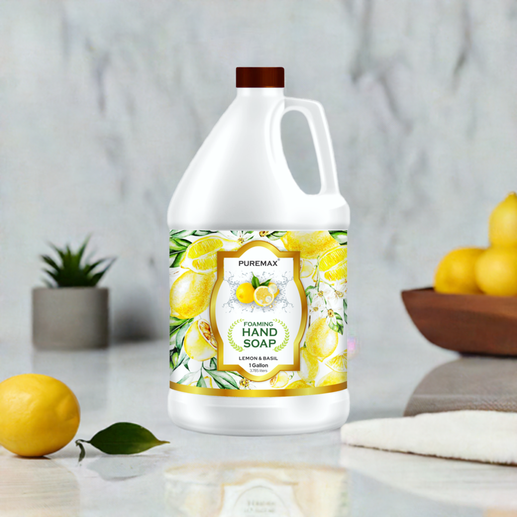 Lemon Basil Foaming Hand Soap 1 Gallon