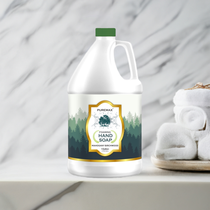 Puremax Mahogany Birchwood Foaming Hand Soap Refills 1 Gallon